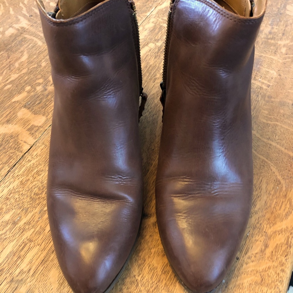 Frye Judith double zip ankle boots